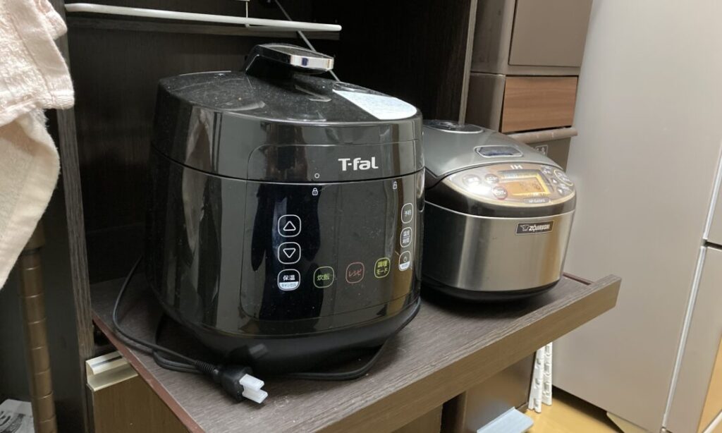 炊飯器,電気圧力鍋,自動調理器,自炊,米